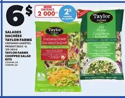Provigo TAYLOR FARMS CHOPPED SALAD KITS, 319-383 G offer