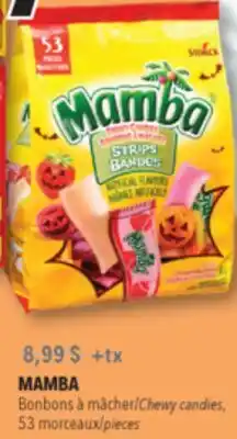 Familiprix MAMBA, Chewy candies, 53 pieces offer