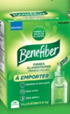 Familiprix BENEFIBER, Prebiotic dietary fibre, powder 248 g or /On the go, 28 sticks x 4 g offer