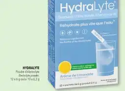 Familiprix HYDRALYTE, Electrolyte powder, 10x 6,2g offer