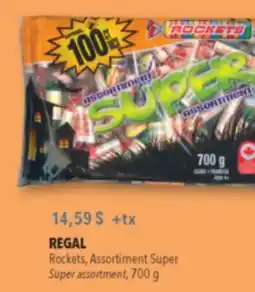 Familiprix REGAL Rockets, Super assortment, 700g offer