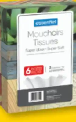 Familiprix ESSENTIEL Tissues 6 packs offer