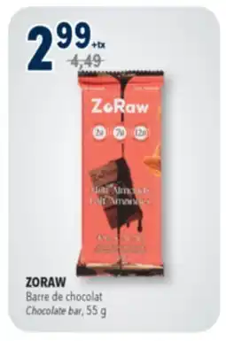 Familiprix ZORAW Chocolate bar, 55g offer