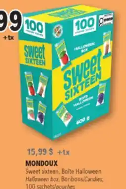 Familiprix MONDOUX, Sweet Sixteen Mega, Candy bag, 1,5 kg offer