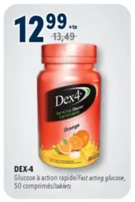 Familiprix DEX-4 Fast acting glucose, 50tablets offer