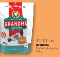 Familiprix GRANDMA, Tire Ste-Catherine/Kiss, 400 g offer