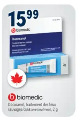 Familiprix Biomedic, Docosanol Cold sore treatment, 2g offer