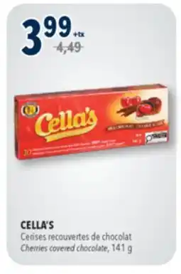 Familiprix CELLA'S Cherries covered chocolate 141 g offer