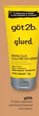 Familiprix göt2b, Produits capillaires sélectionnés/Selected hair products offer