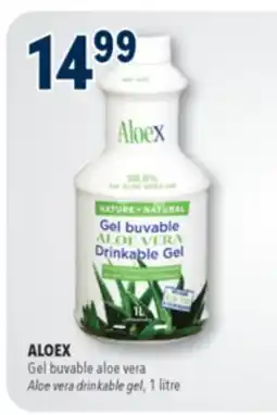 Familiprix ALOEX, Aloe vera drinkable gel, 1 litre offer