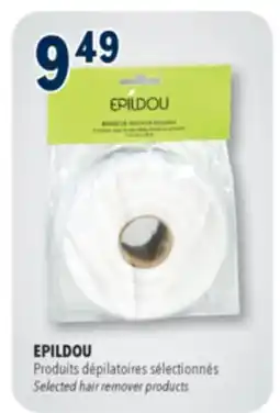 Familiprix EPILDOU Selected hair remover products offer