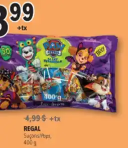 Familiprix REGAL Pops, 400g offer