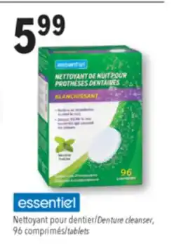 Familiprix Nettoyant Denture cleanser, tablets offer