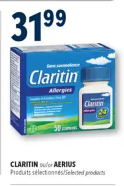 Familiprix Claritin Allergies or Claritin Allergy 24h non-drowsy tablets 50un offer