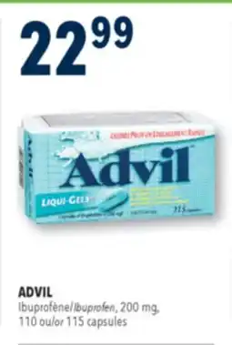 Familiprix ADVIL, selected products, 36 or 40 units offer