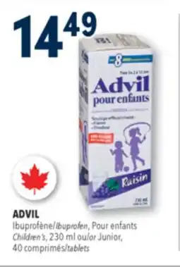 Familiprix ADVIL Ibuprofène, mg 110 or 115 capsules offer