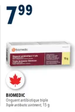 Familiprix Biomedic triple antibiotic ointment 15g offer