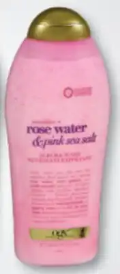 Familiprix OGX, gel douche/Scrub and wash or body wash, 577 ml offer
