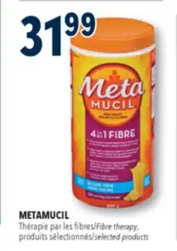 Familiprix METAMUCIL, Thérapie par les fibres selected products offer