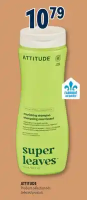 Familiprix Attitude Super Leaves nourishing shampoo grape seed oil & olive leaves 473ml offer