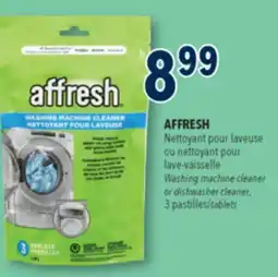 Familiprix AFFRESH, Washing machine cleaner or dishwasher cleaner, 3 pastilles tablets offer
