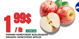 Marches Tau Pommes HoneyCrisp Biologiques offer