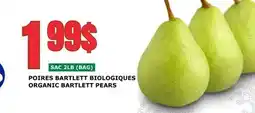 Marches Tau Poires Bartlett Biologiques offer