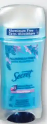 Familiprix Secret Invisible baby powder solid antiperspirant 73g offer