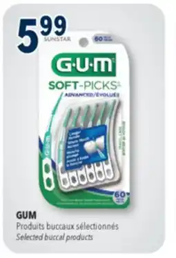 Familiprix GUM Selected buccal products offer