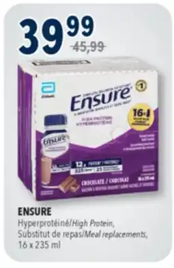 Familiprix ENSURE High Protein Meal replacements, 16 x 235 ml offer