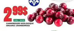 Marches Tau CANNEBERGES BIOLOGIQUE offer