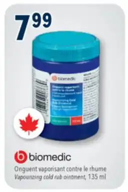 Familiprix Biomedic Biomedic cold sore treatment cream 2g offer