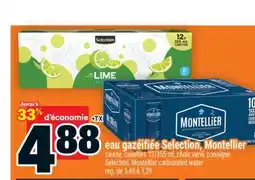 Super C eau gazéifiée Selection, Montellier | Selection, Montellier carbonated water offer