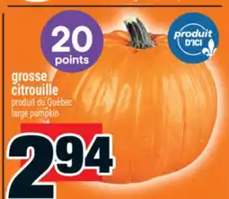 Super C GROSSE CITROUILLE | LARGE PUMPKIN offer