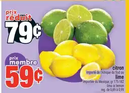 Super C citron | lime or lemon offer
