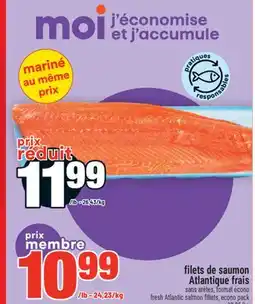 Super C filets de saumon Atlantique frais | fresh Atlantic salmon fillets offer