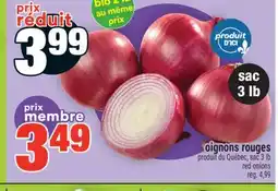 Super C OIGNONS ROUGES | RED ONIONS offer