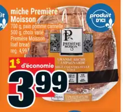 Super C miche Première Moisson | Première Moisson loaf bread offer