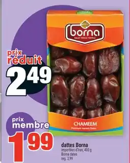 Super C dattes Borna | Borna dates offer