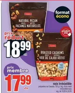 Super C noix Irrésistible | Irrésistible nuts offer