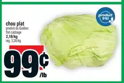 Super C chou plat | flat cabbage offer