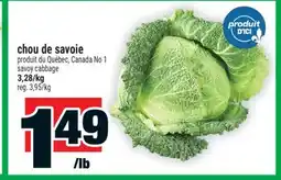 Super C chou de savoie | savoy cabbage offer