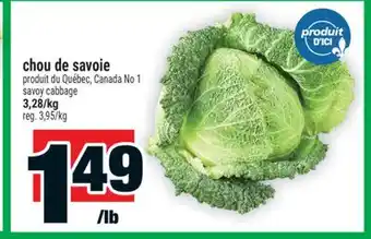 Super C chou de savoie | savoy cabbage offer