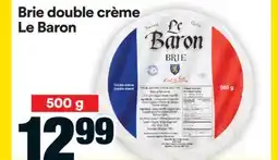 Super C Brie double crème Le Baron offer