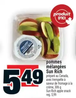 Super C pommes mélangées Sun Rich | Sun Rich apple snack offer