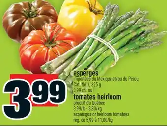 Super C asperges offer