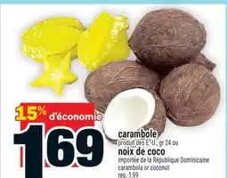 Super C carambola coconut offer