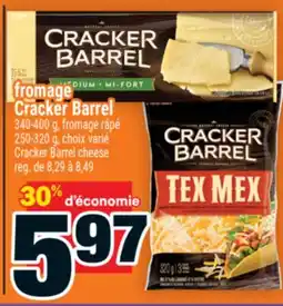 Super C FROMAGE CRACKER BARREL | CRACKER BARREL CHEESE offer