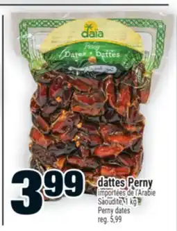 Super C dattes Perny importées de l'Arabie Saoudite | Perny dates offer