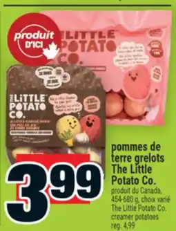 Super C pommes de terre grelots The Little Potato Co. | The Little Potato Co. creamer potatoes offer